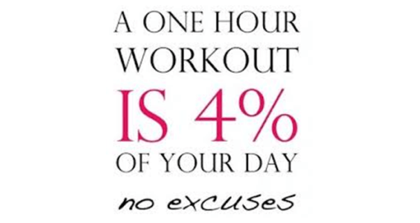 Top 6 Exercise Excuses